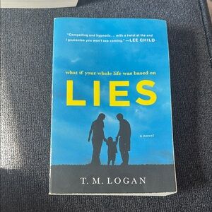 LIES by T.M. Logan Book
